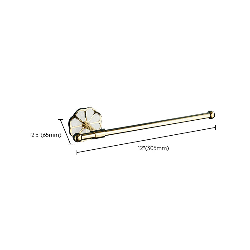 BowLift | Metal Simple Bathroom Accessories as a Single Piece or in a Set in Gold