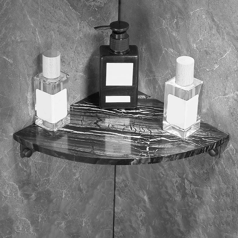 BowLift | Metal and marble bathroom accessories as a single piece or as a set in black