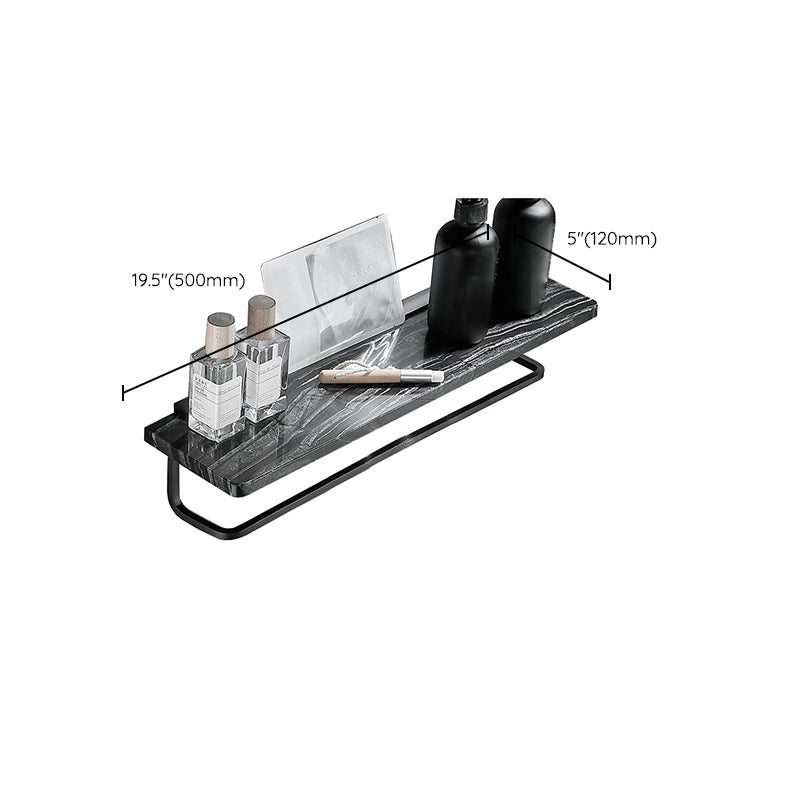 BowLift | Metal and marble bathroom accessories as a single piece or as a set in black