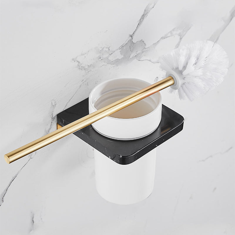 BowLift | Metal and Marble Bathroom Minimalist Accessory as a Single Piece or in a Set in Gold