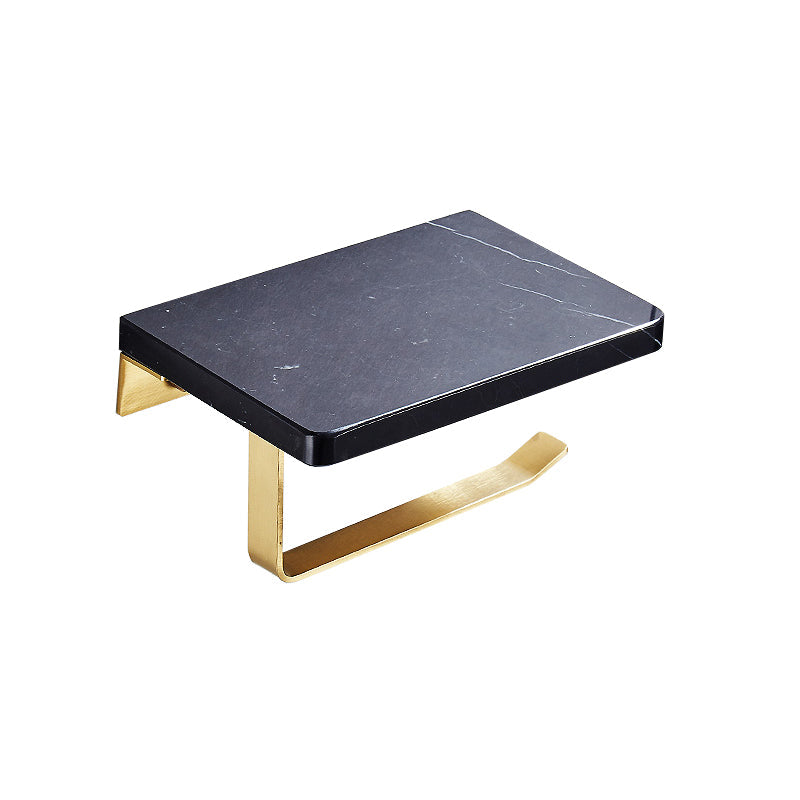 BowLift | Metal and Marble Bathroom Minimalist Accessory as a Single Piece or in a Set in Gold