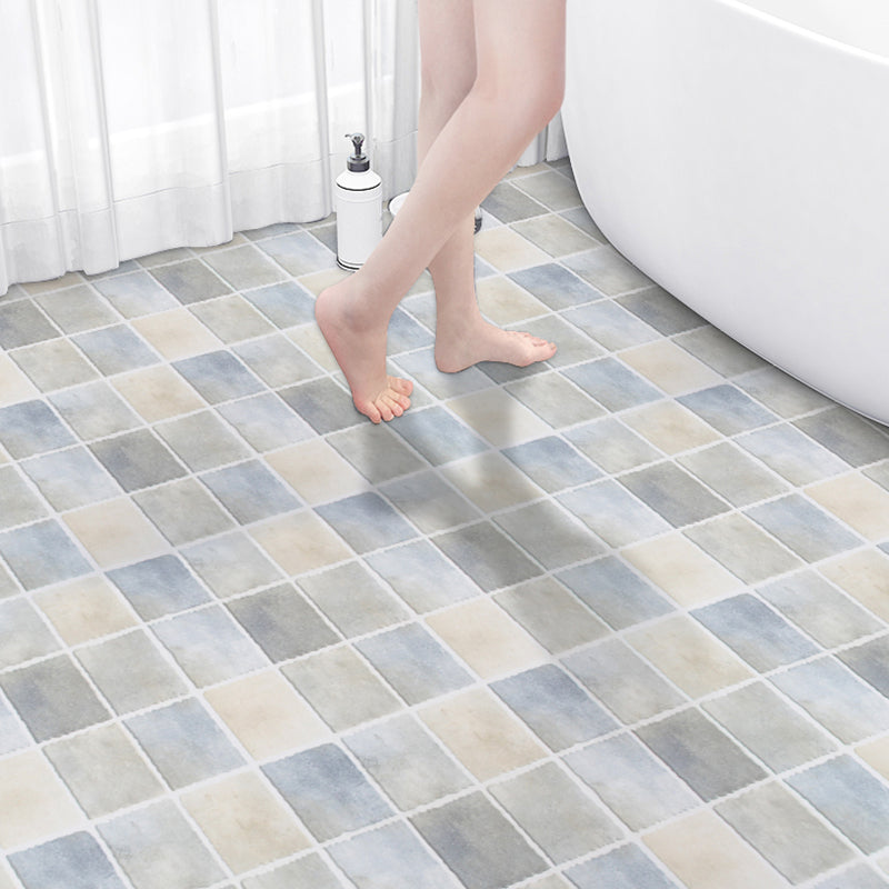 BowLift | Bathroom Square PVC Flooring 24" x 118" x 4mm Peel and Stick Vinyl Flooring