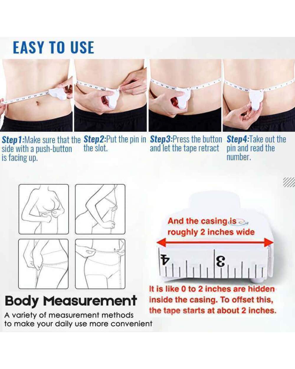 BowLift | Automatic Telescopic Portable Measuring Tape