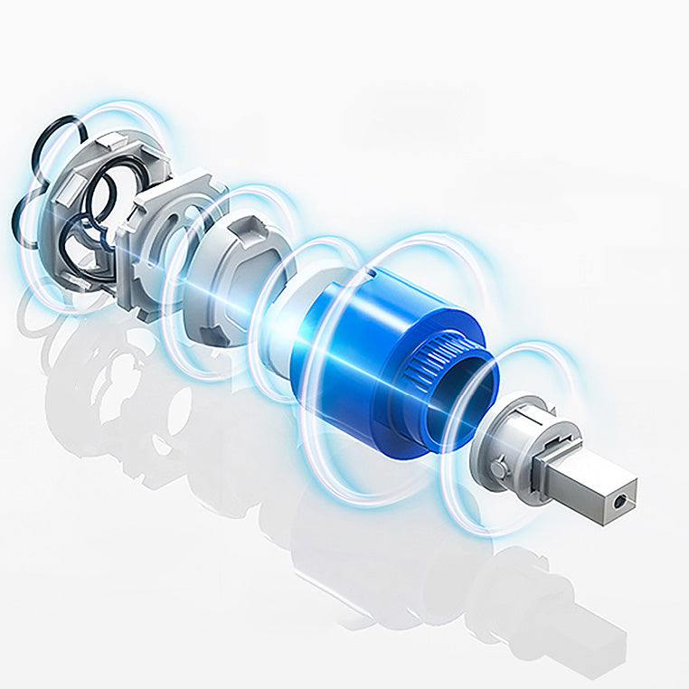 BowLift | Contemporary Centerset Faucet Lever Handles Low Arc Stainless Steel Faucet