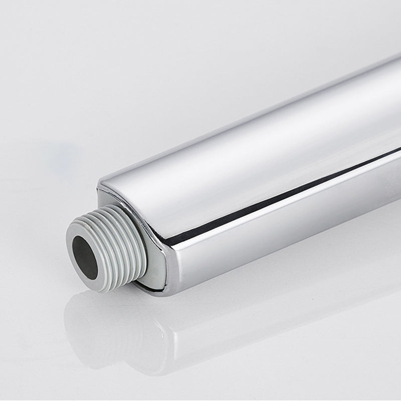 BowLift | Contemporary Wall-Mounted Shower Head Combination Chrome Round Hand Shower