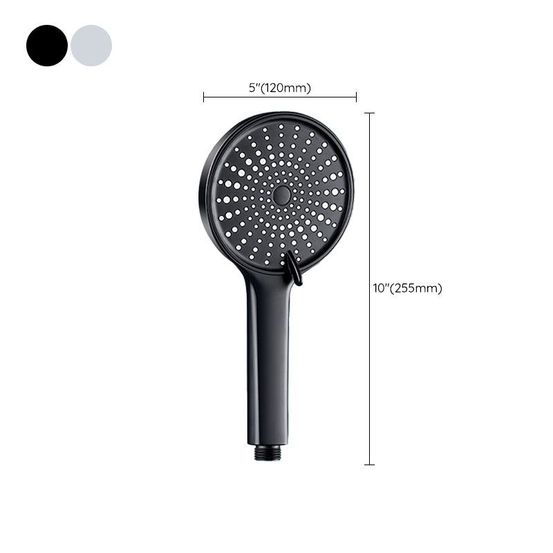 BowLift | Contemporary Round Shower Head Pure Color Handheld Shower