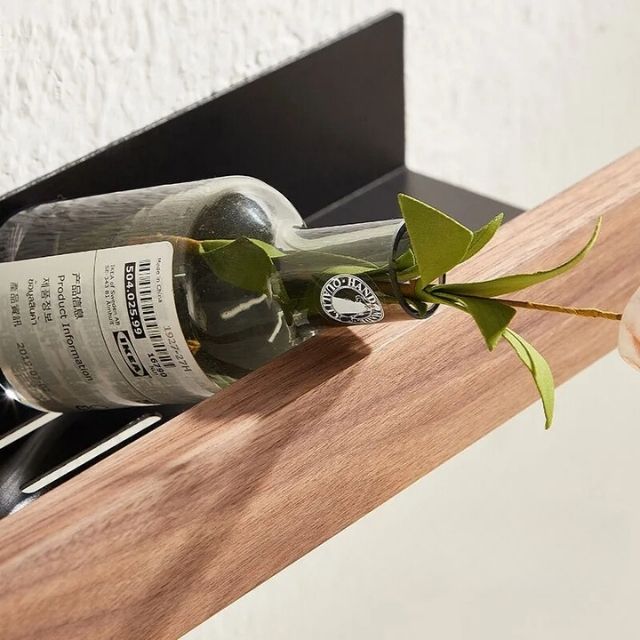 BowLift | Solid Wood Bathroom Organizer Shelves Without Drilling