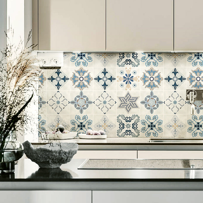 BowLift | Kitchen wall tile Peel and stick Floral pattern wallpaper