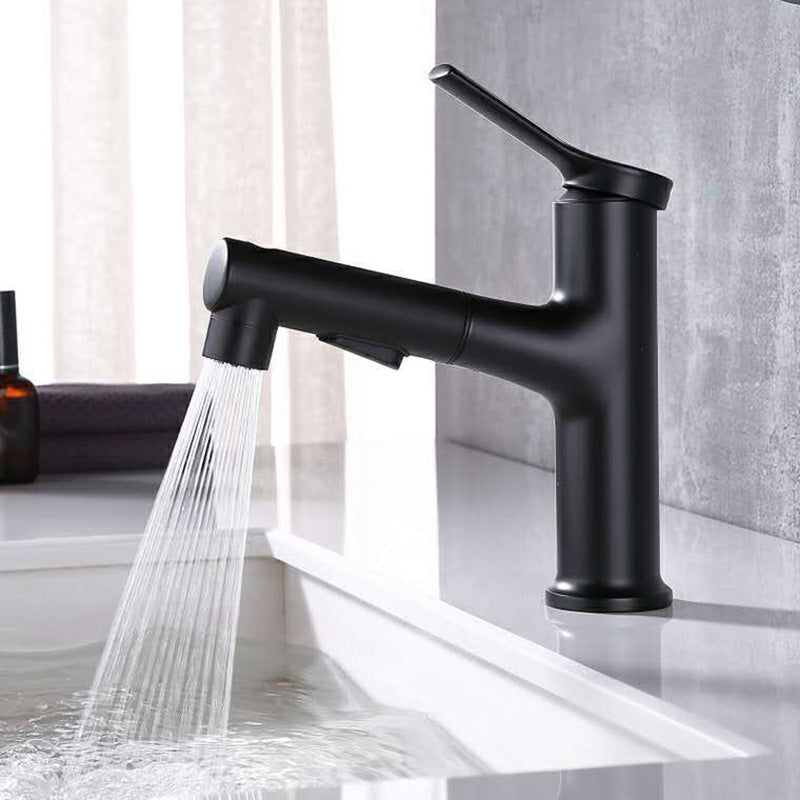 BowLift | Contemporary Sink Faucet Plian Low Arc Center-Set Bathroom Faucet