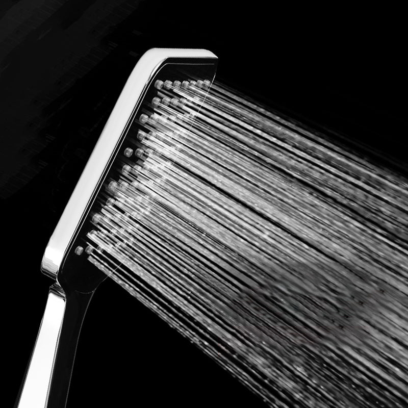 BowLift | Chrome Square Shower Head Combination Wall Mounted and Ceiling Mounted Handheld Shower