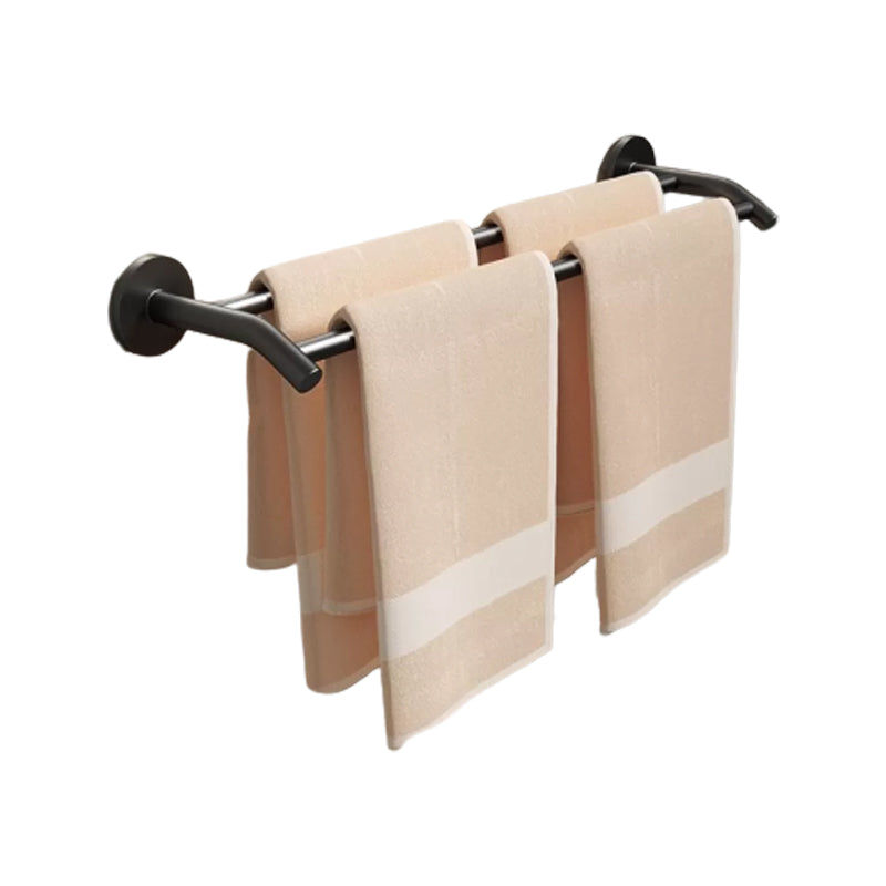 BowLift | Aluminum Bathroom Hardware Set Black Bathroom Accessories Kit Towel Holder