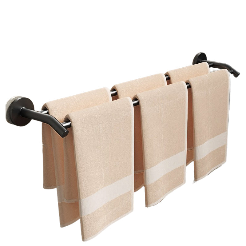 BowLift | Aluminum Bathroom Hardware Set Black Bathroom Accessories Kit Towel Holder