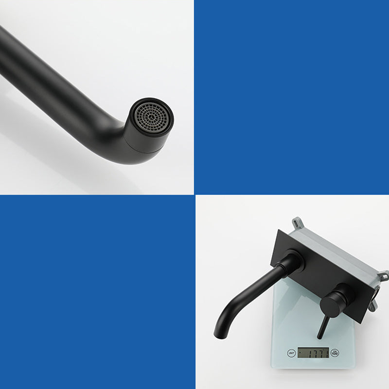 BowLift | Glam Style Faucet Single Handle Wall Mounted Faucet for Bathroom