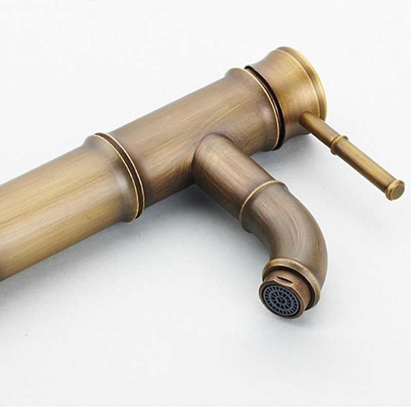 BowLift | A hole water tap country sink bathroom faucet with single lever handle