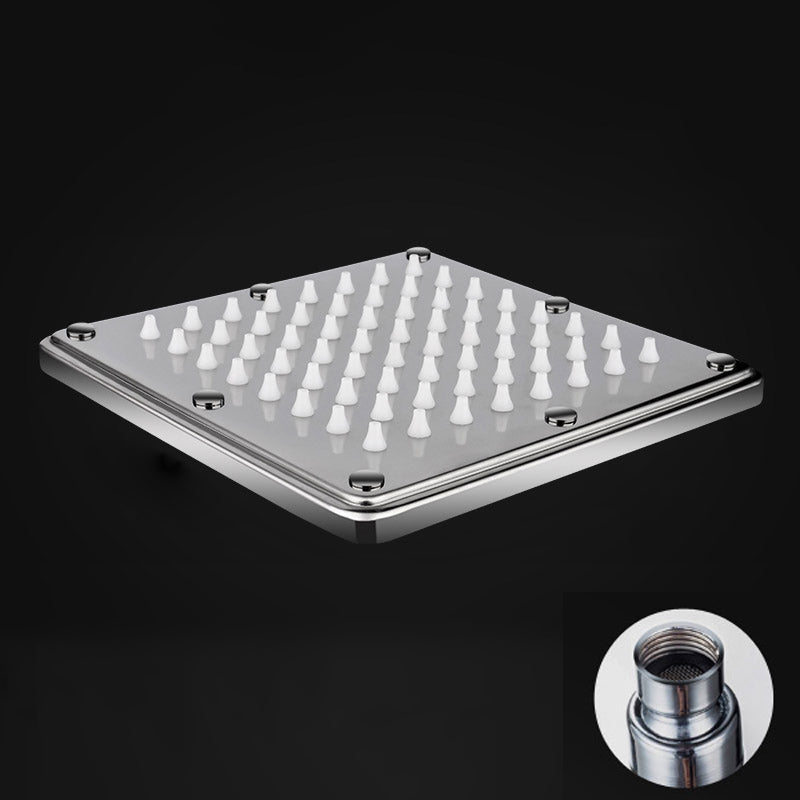 BowLift | Contemporary Showerhead Combination Dual Showerhead Stainless Steel Wall-Mounted Showerhead