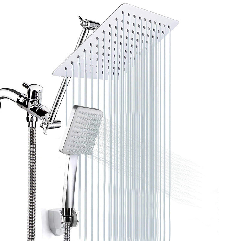 BowLift | Contemporary Shower Combination Shower Head with Double Shower Head Ceiling Mounted Square Shower Head