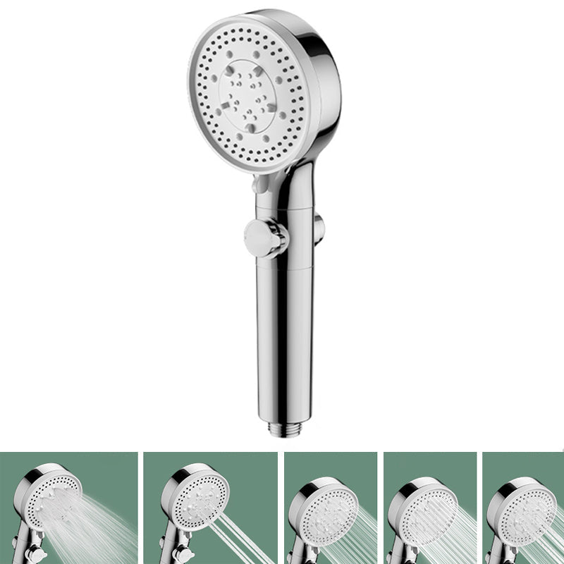 BowLift | Bathroom Showerhead 5-Spray Round Handheld Shower Holder Wall Mount Showerhead