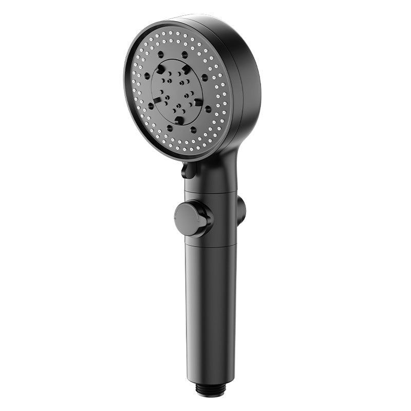 BowLift | Bathroom Shower Head 5-Stream Round Hand Shower Holder Wall Mount Shower Head