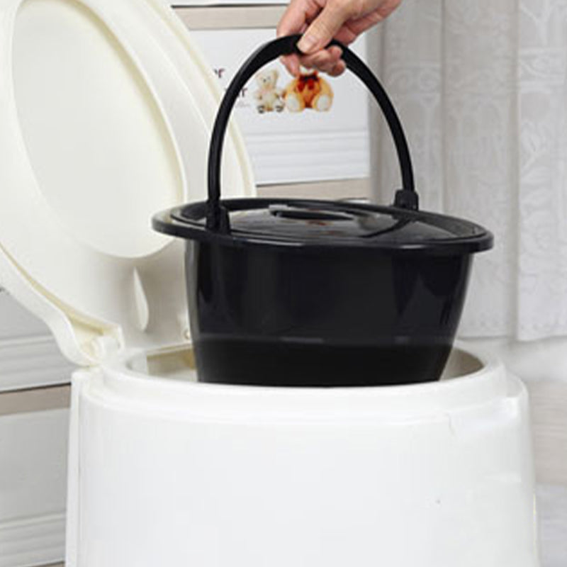 BowLift | Contemporary Plastic Urinal Stand Toilet with Seat for the Bathroom