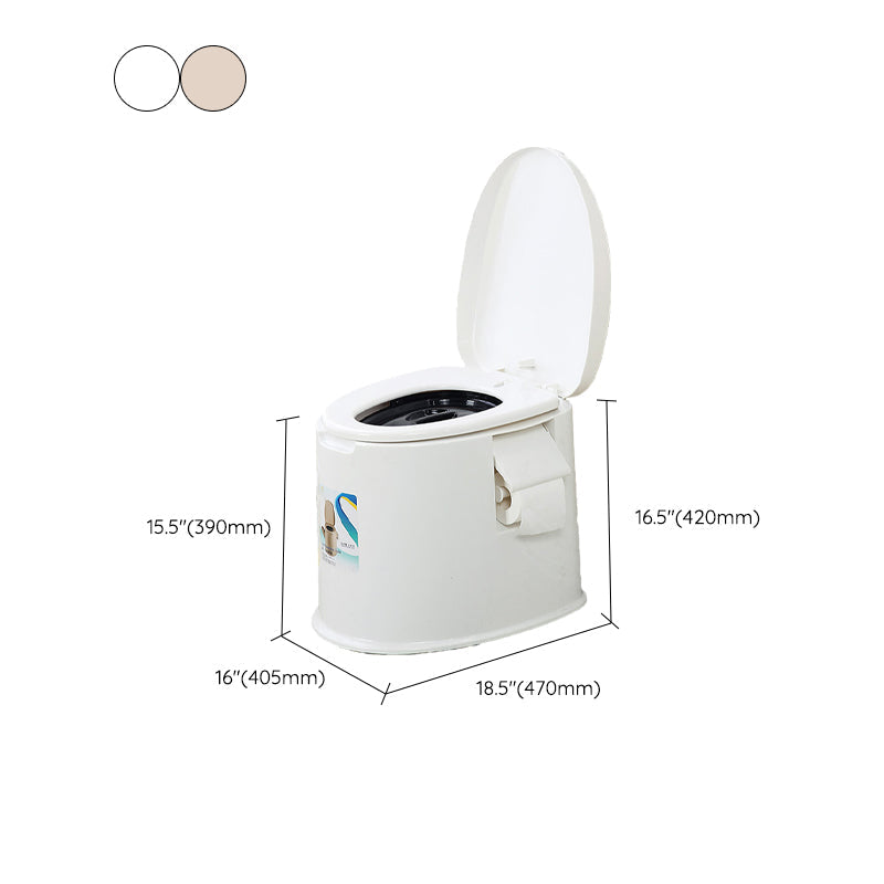 BowLift | Contemporary Plastic Urinal Stand Toilet with Seat for the Bathroom