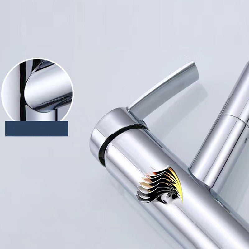 BowLift | Contemporary Vessel Faucet Pull-Down Faucet with Single Handle