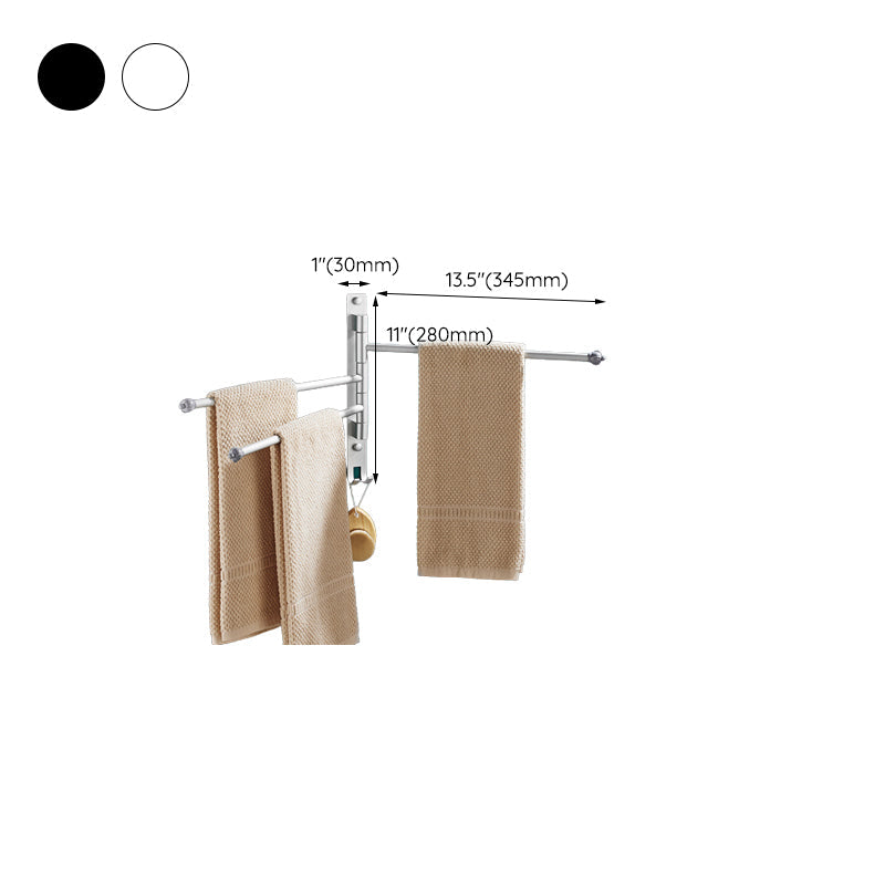 BowLift | 2-piece towel bar made of stainless steel Modern 13.6" B bathroom accessory set