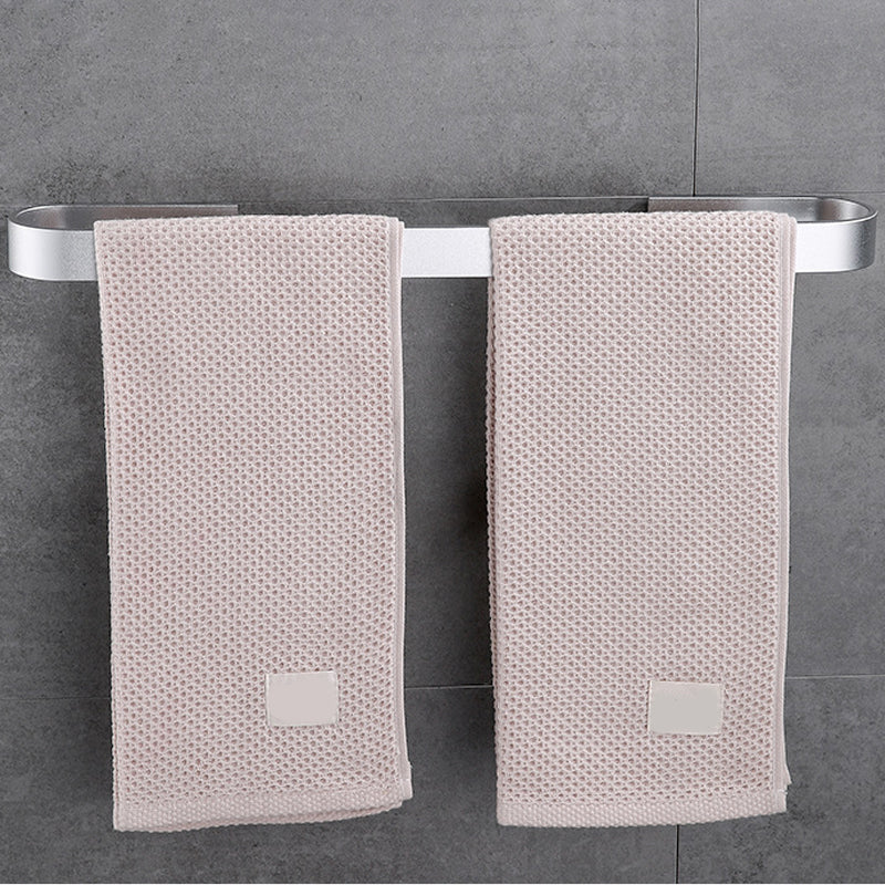 BowLift | Contemporary 2-piece bathroom accessory set aluminum stainless steel towel bar