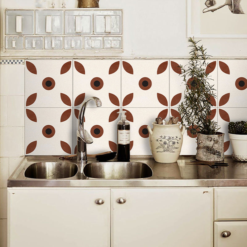 BowLift | Indoor Vinyl floor floral pattern peel and stick waterproof square vinyl floor