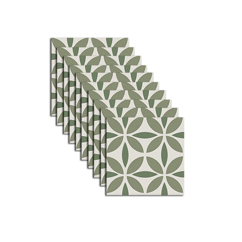 BowLift | Indoor Vinyl Tiles Floral Pattern Peel and Stick Waterproof Square Vinyl Tile