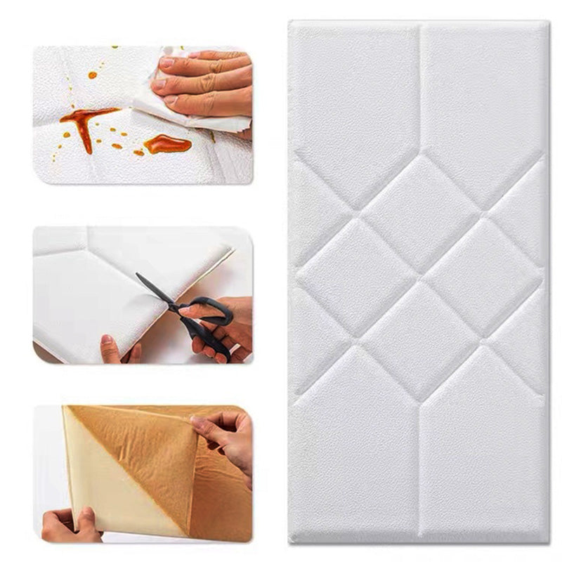 BowLift | 3D Embossed Foam Wall Panel Living Room Waterproof Wall Panel