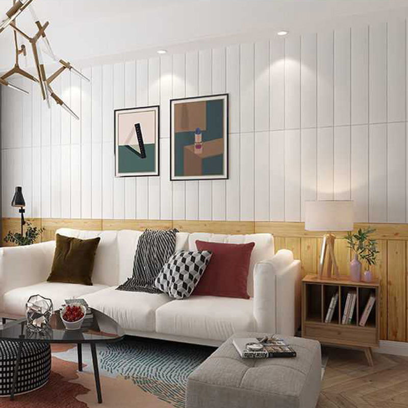 BowLift | Living Room Wall Paneling for Peeling and Attaching 3D Embossed Wall Paneling