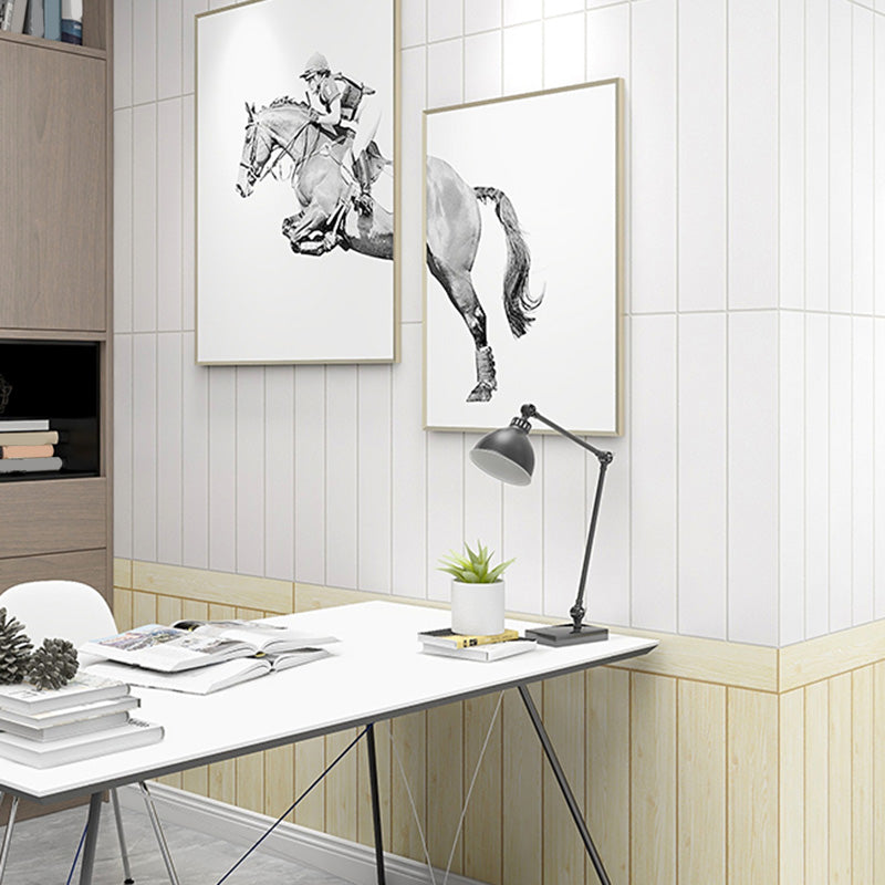 BowLift | Living Room Wall Paneling Peel and Stick Wood Look Design Waterproof Wall Paneling