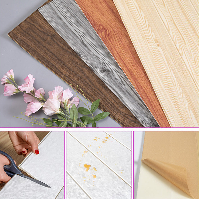 BowLift | Living Room Wall Paneling Peel and Stick Wood Look Design Waterproof Wall Paneling