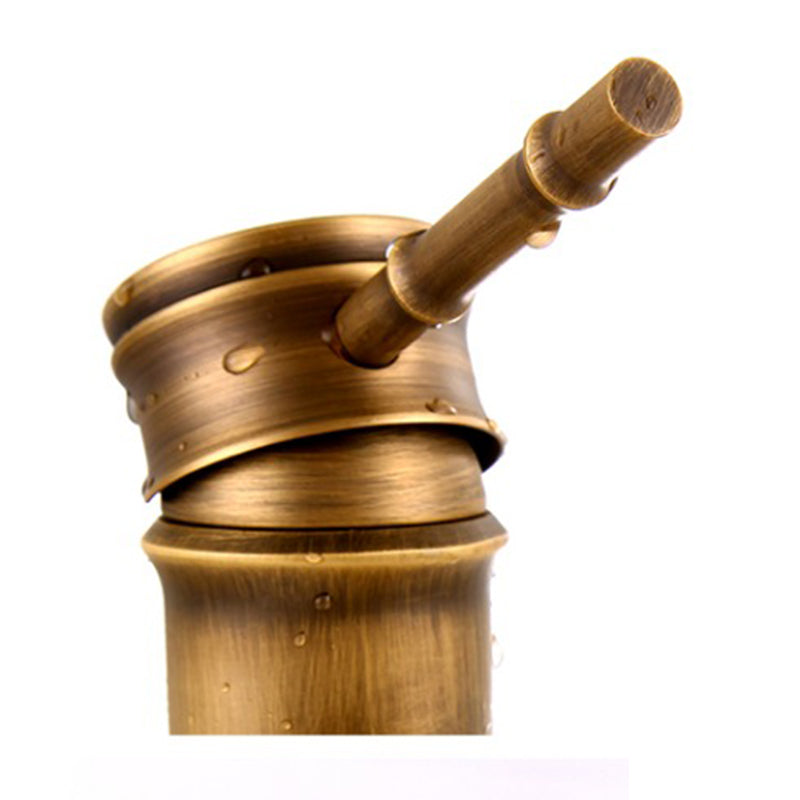 BowLift | Country house vessel water tap brass lever handles waterfall outlet sink faucet