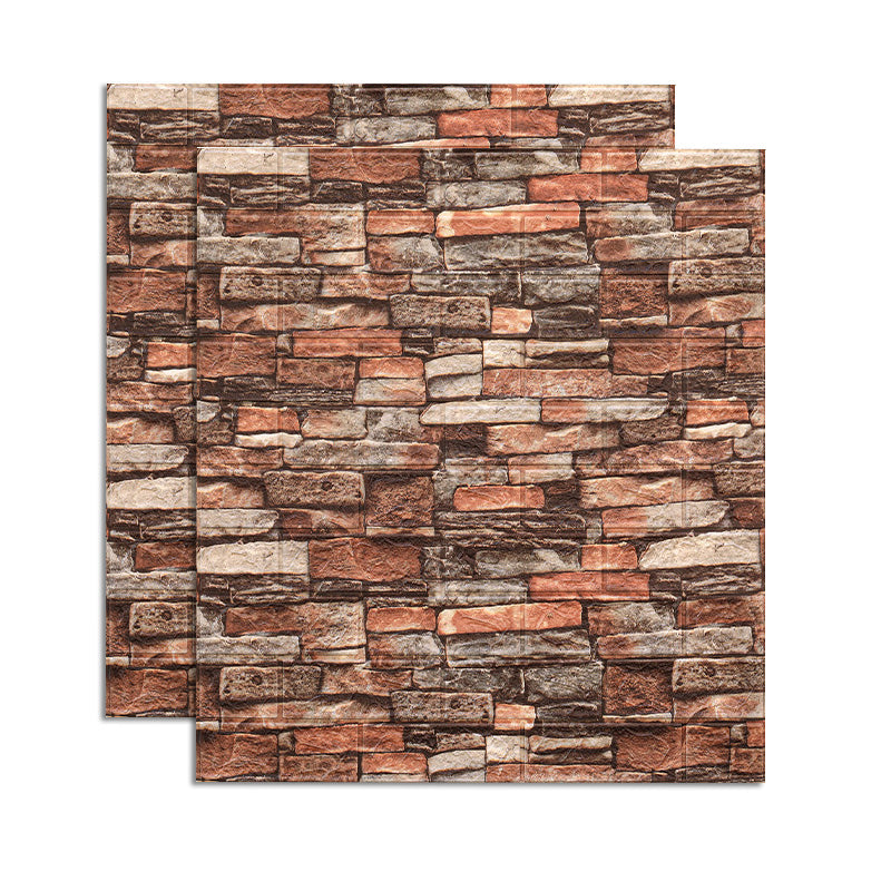 BowLift | Country House Wall Plank 3D Brick Bathroom Living Room Wall Panels Set of 2