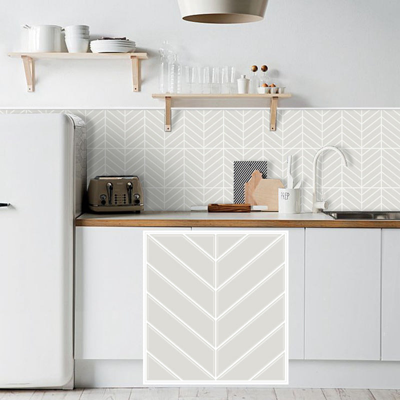 BowLift | Peel and stick tiles Waterproof plastic rectangular peel and stick tile for the kitchen 2-pack