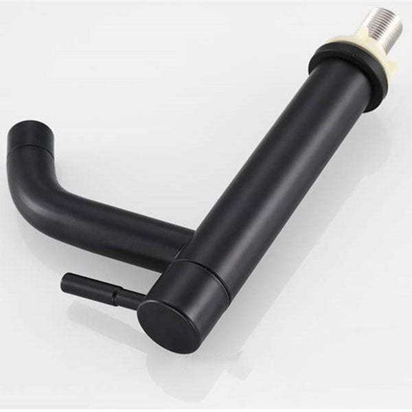 BowLift | Industrial vessel fitting stainless steel lever handle sink faucet