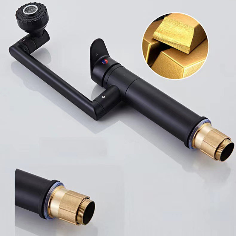 BowLift | Vessel Sink Faucet Glam Style Single Lever Mixer Bathroom Fitting