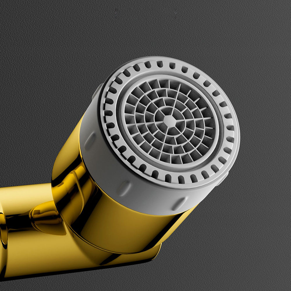 BowLift | Glam Bathroom Single Lever Mixer Brass Faucet Sink Basin Faucet