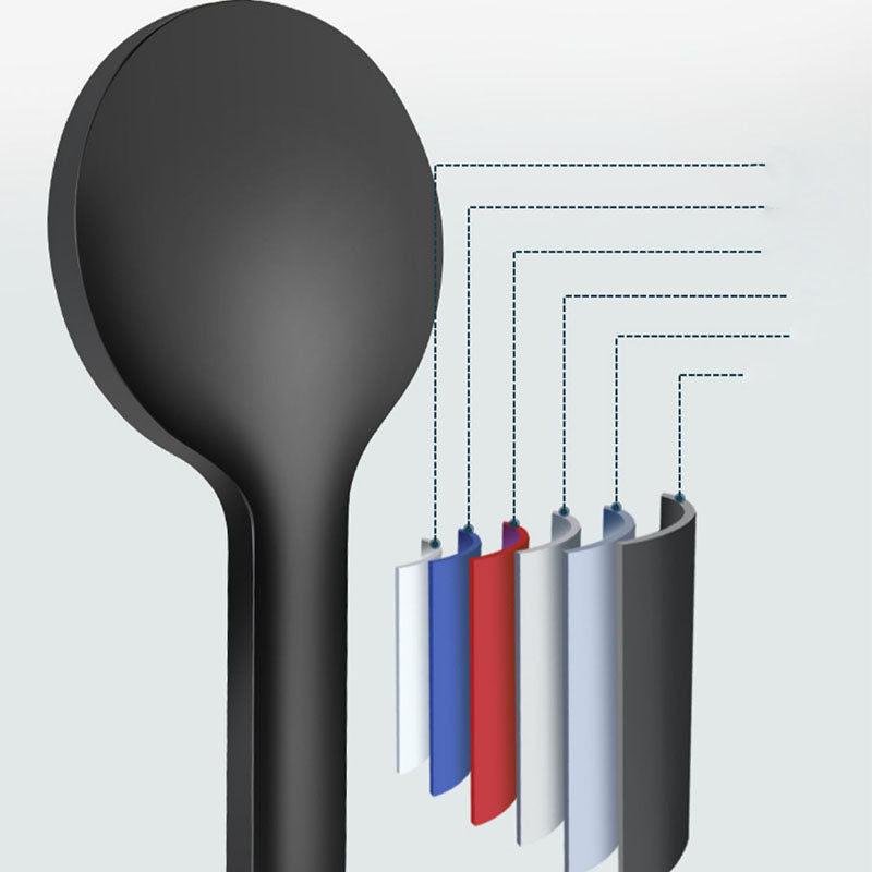 BowLift | ABS Plastic Handheld Shower High Pressure 5 Spray Patterns Wall Mounted Showerhead