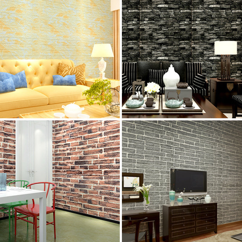 BowLift | 3D embossing interior wall panel self-adhesive square wall panel