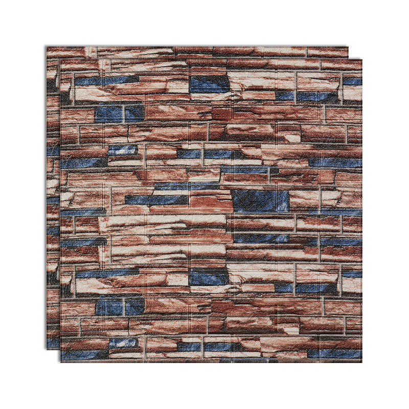 BowLift | 3D embossing interior wall panel self-adhesive square wall panel