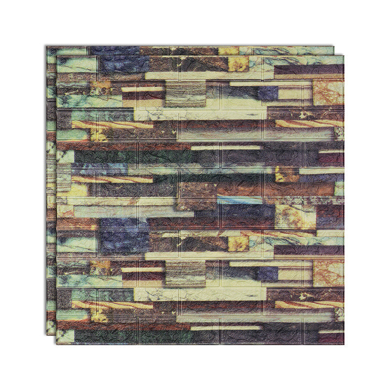 BowLift | 3D embossing interior wall panel self-adhesive square wall panel