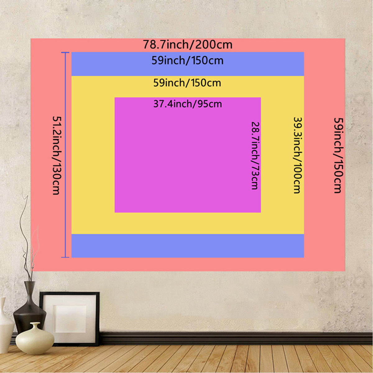 BowLift | Skeleton Horror Halloween Tapestry