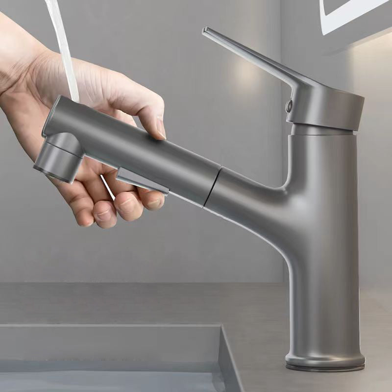 BowLift | Contemporary Basin Faucet Pure Color Low Arc Basin Faucet for the Bathroom