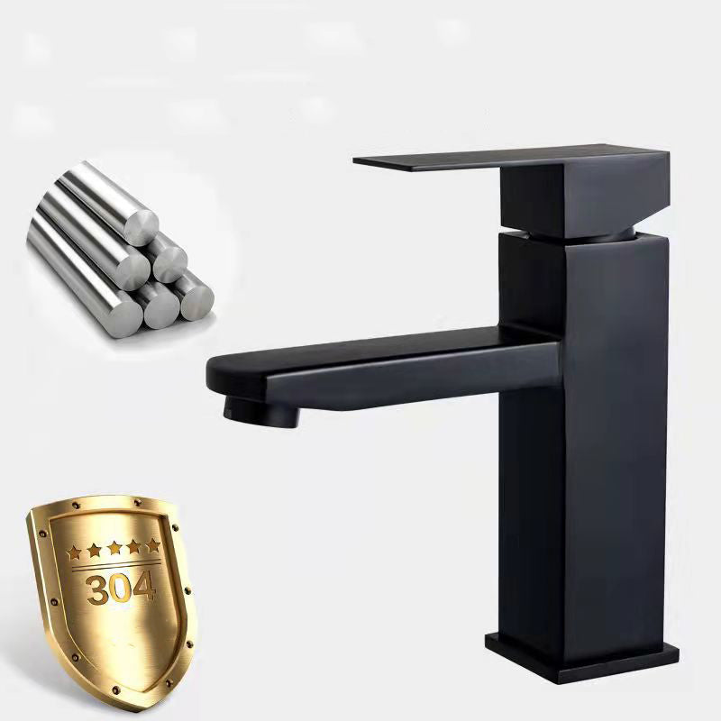 BowLift | Basic Centered Sink Faucet Monochrome Faucet Sink Bathroom Faucet