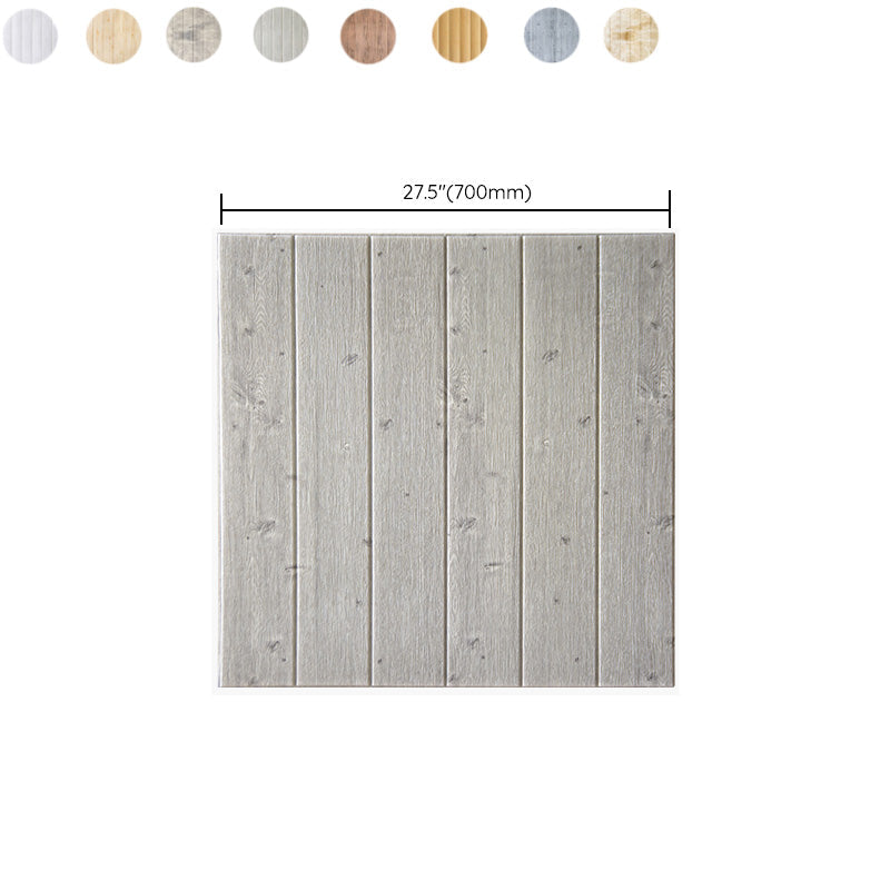 BowLift | Modern Tin Back Panel Smooth Thickened Wall Ceiling Wood Grain Design