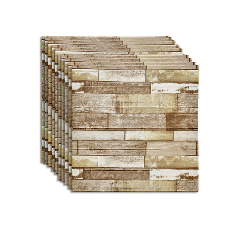 BowLift | Farmhouse Wall Plank 3D Brick Bedroom and Living Room Wall Panel Set of 10