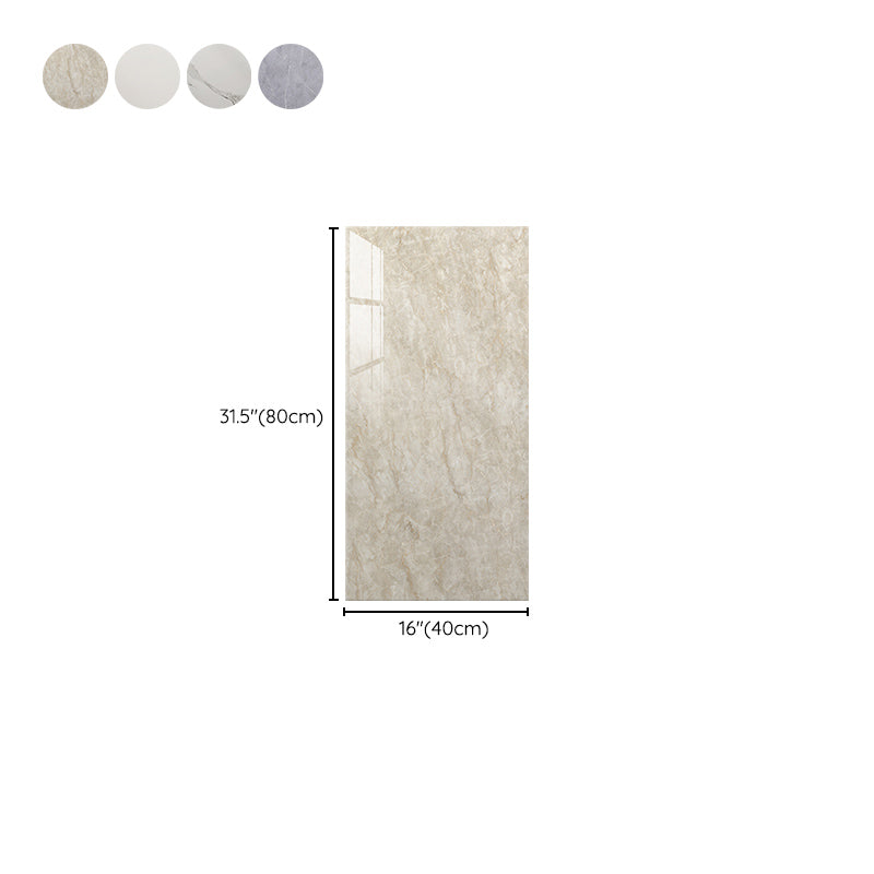 BowLift | Waterproof Bathroom Splash Protection Tiles Classic Marble Peel and Stick Splash Protection Tiles