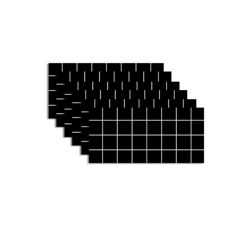 BowLift | Classic Kitchen Back Wall Tiles Plaid Pattern Self-Adhesive Back Wall Tiles